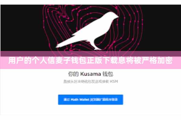 用户的个人信麦子钱包正版下载息将被严格加密