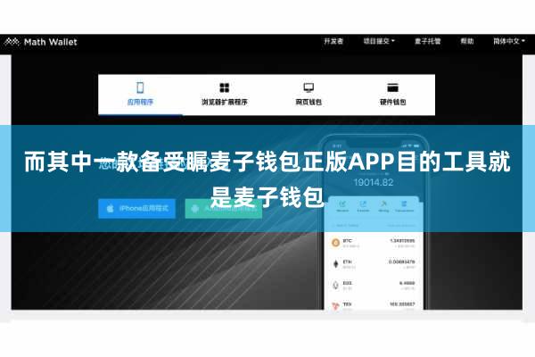 而其中一款备受瞩麦子钱包正版APP目的工具就是麦子钱包