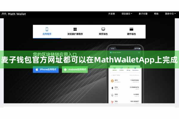 麦子钱包官方网址都可以在MathWalletApp上完成