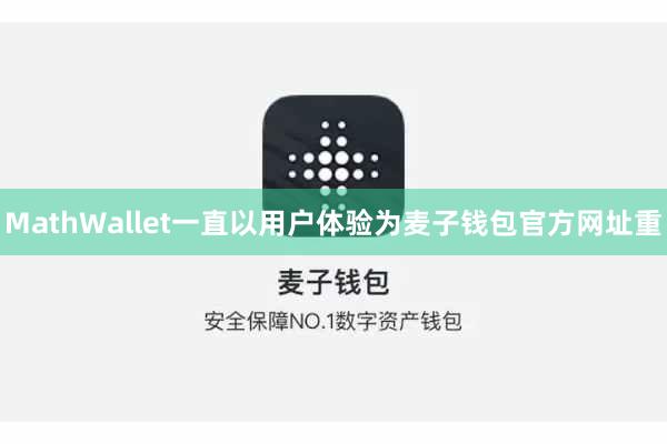 MathWallet一直以用户体验为麦子钱包官方网址重