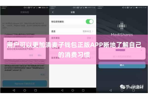 用户可以更加清麦子钱包正版APP晰地了解自己的消费习惯